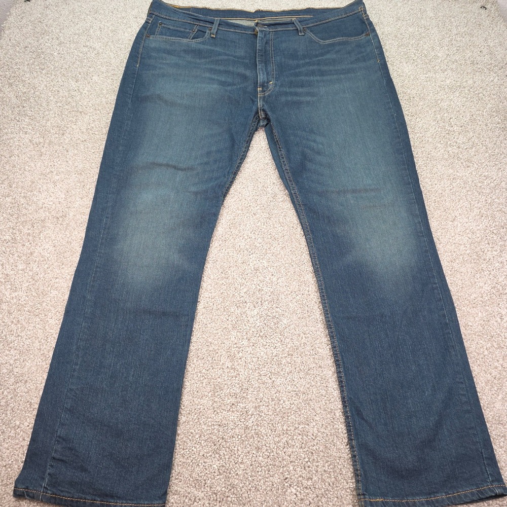 Levis 514 Straight‎ Fit Mens Jeans W40 L32 Medium Wash Blue Denim 00514-0403